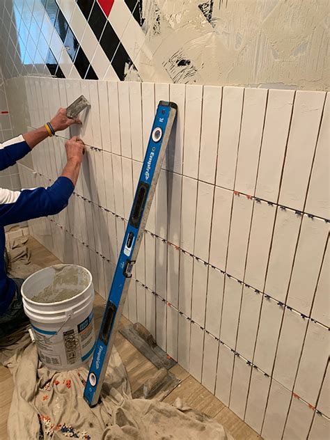 how to tile an existing wall